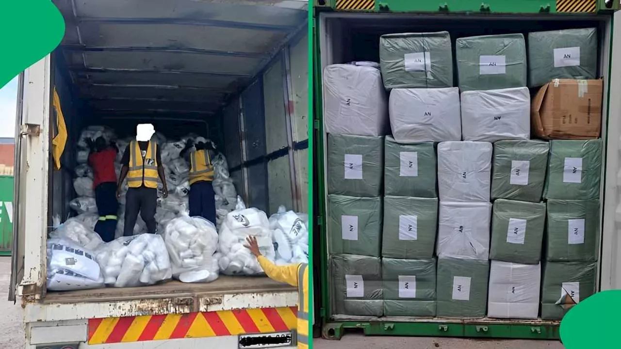 Hawks Seize Counterfeit Goods Worth R212 Million in Durban, SA Impressed