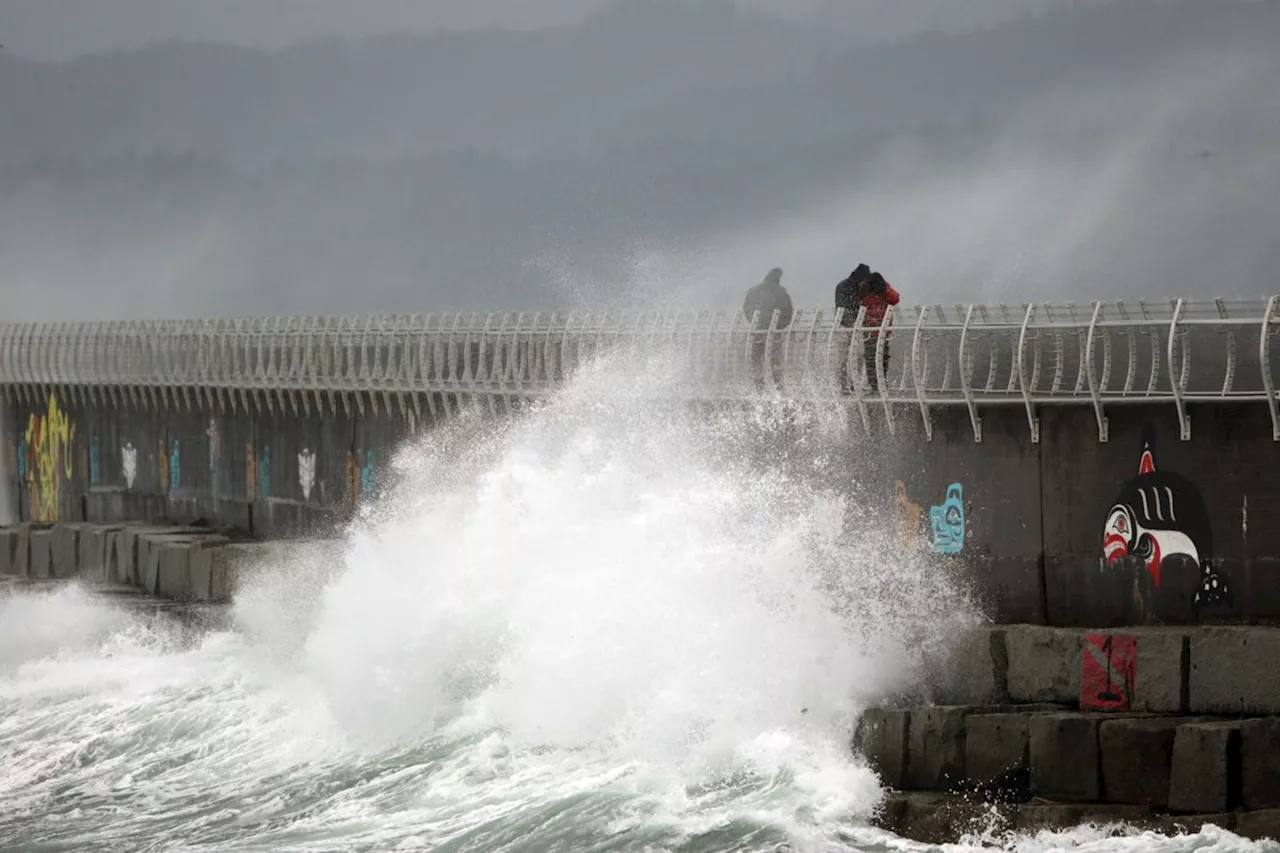 Heavy Rain and Wind Warnings Blanket BC's South Coast for Christmas