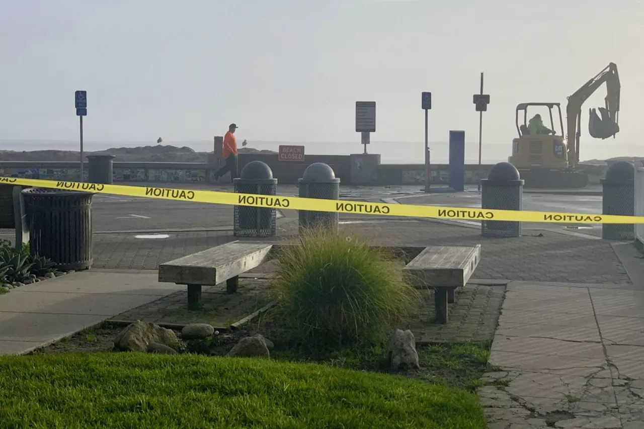 Man Killed, Pier Collapses as Storm Rages on California Coast