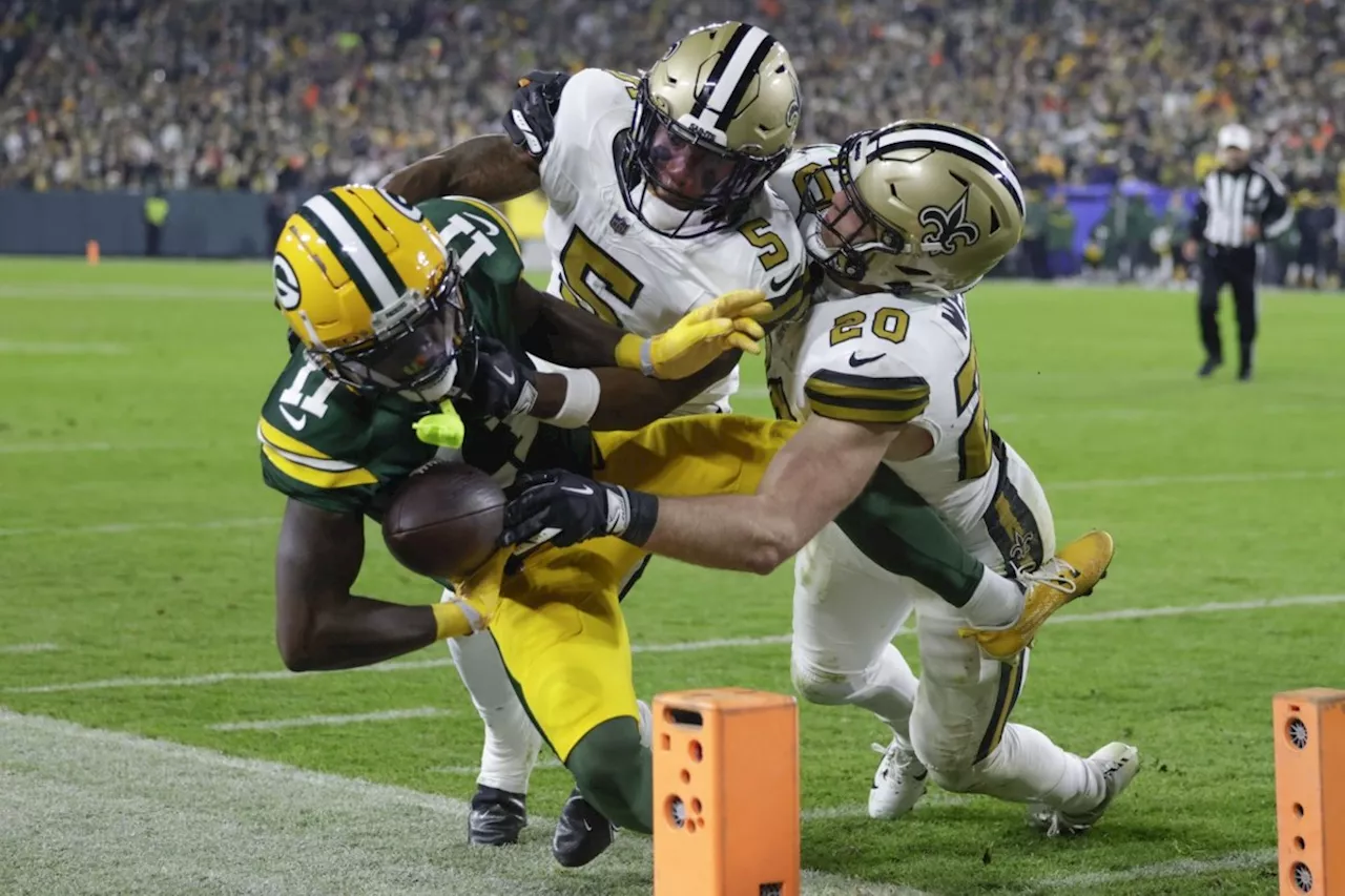 Packers Shut Out Saints 34-0, Clinch Playoff Berth