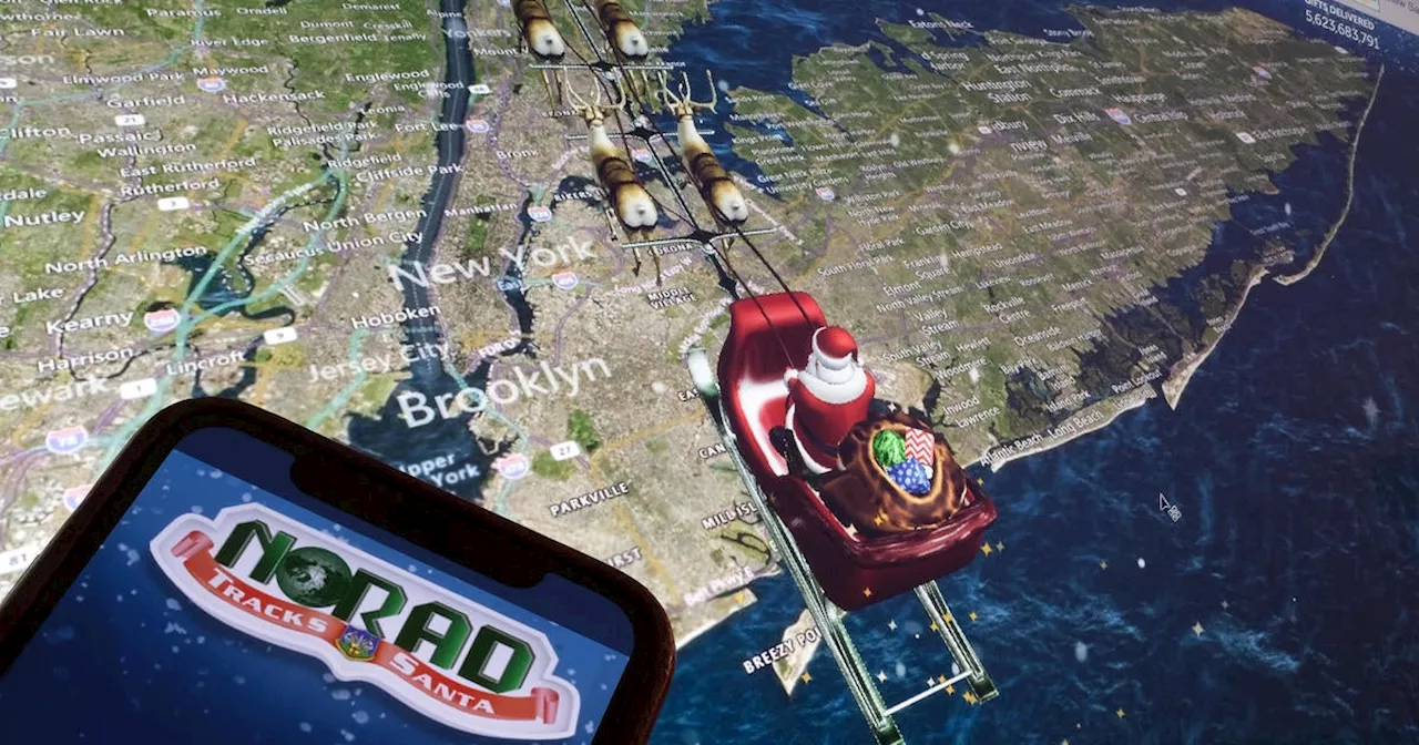 NORAD Tracks Santa's Christmas Eve Journey