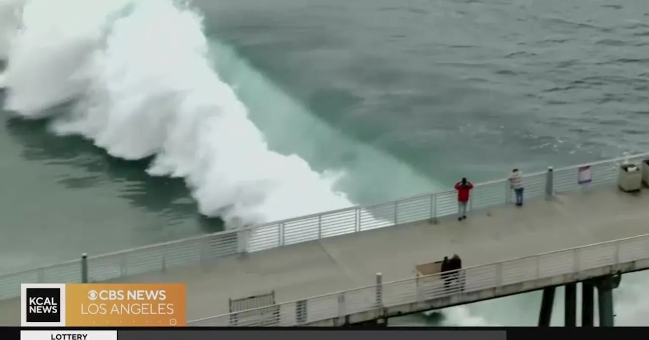 High surf peaks Tuesday in Los Angeles and Ventura counties