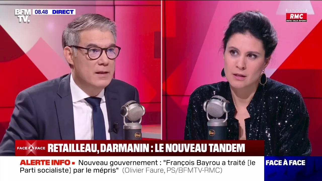 Olivier Faure Criticize le Nouveau Gouvernement Bayrou