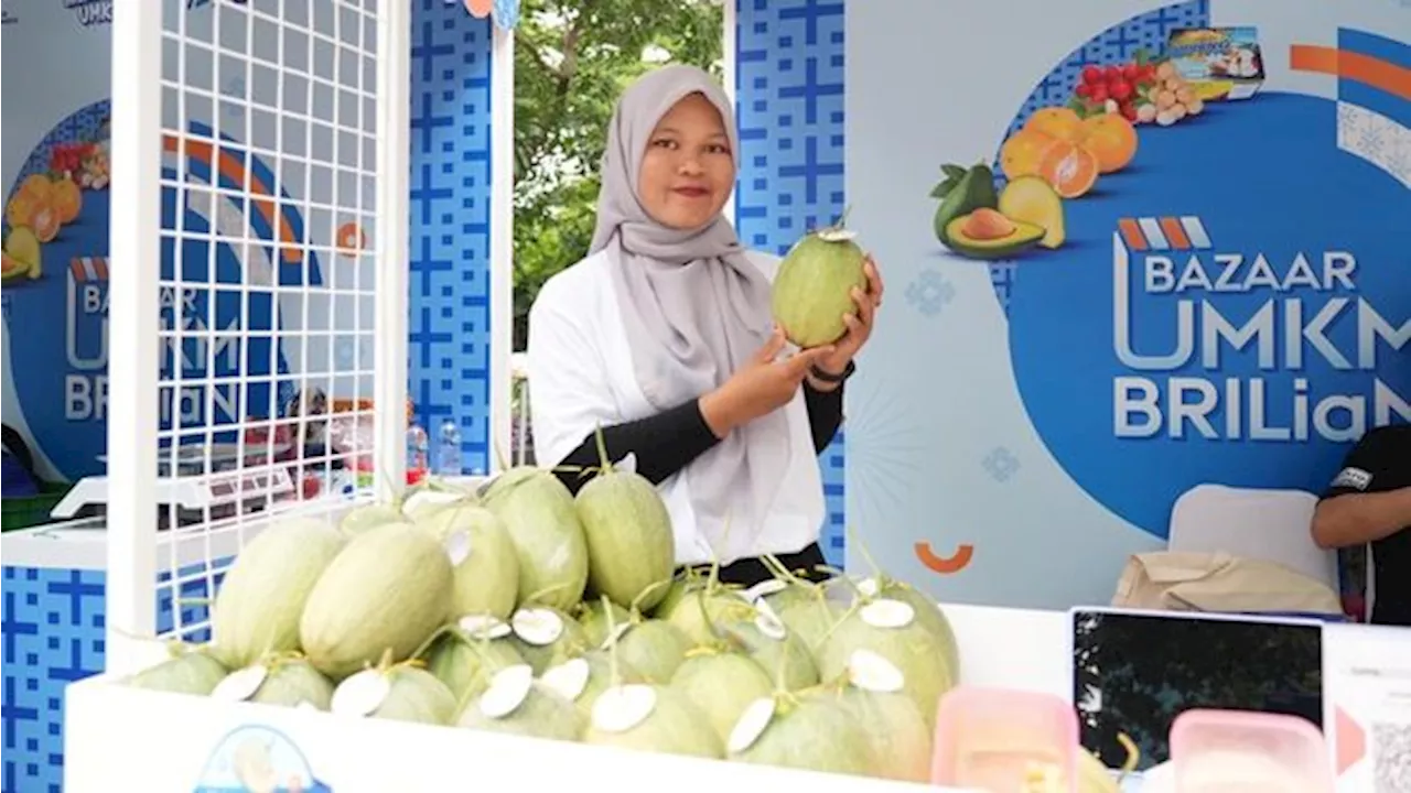 BRI Bantu Desa Bansari Jadi Juara Melon Premium