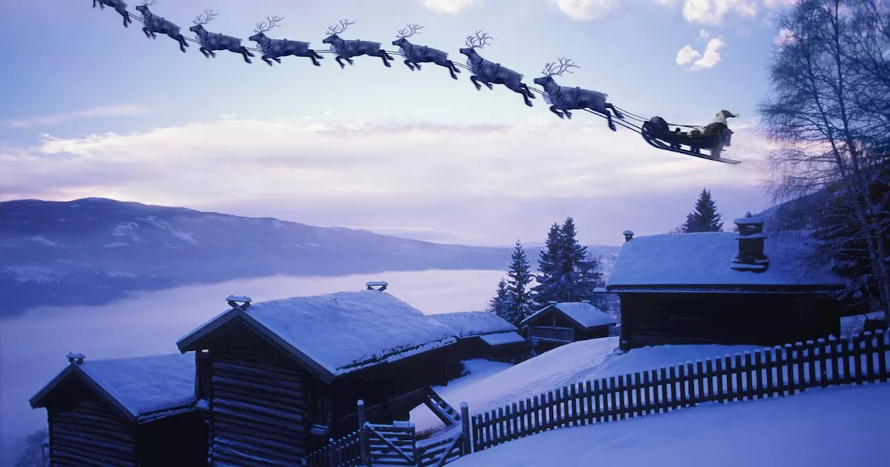 Track Santa's Christmas Eve Journey with Sky or NORAD