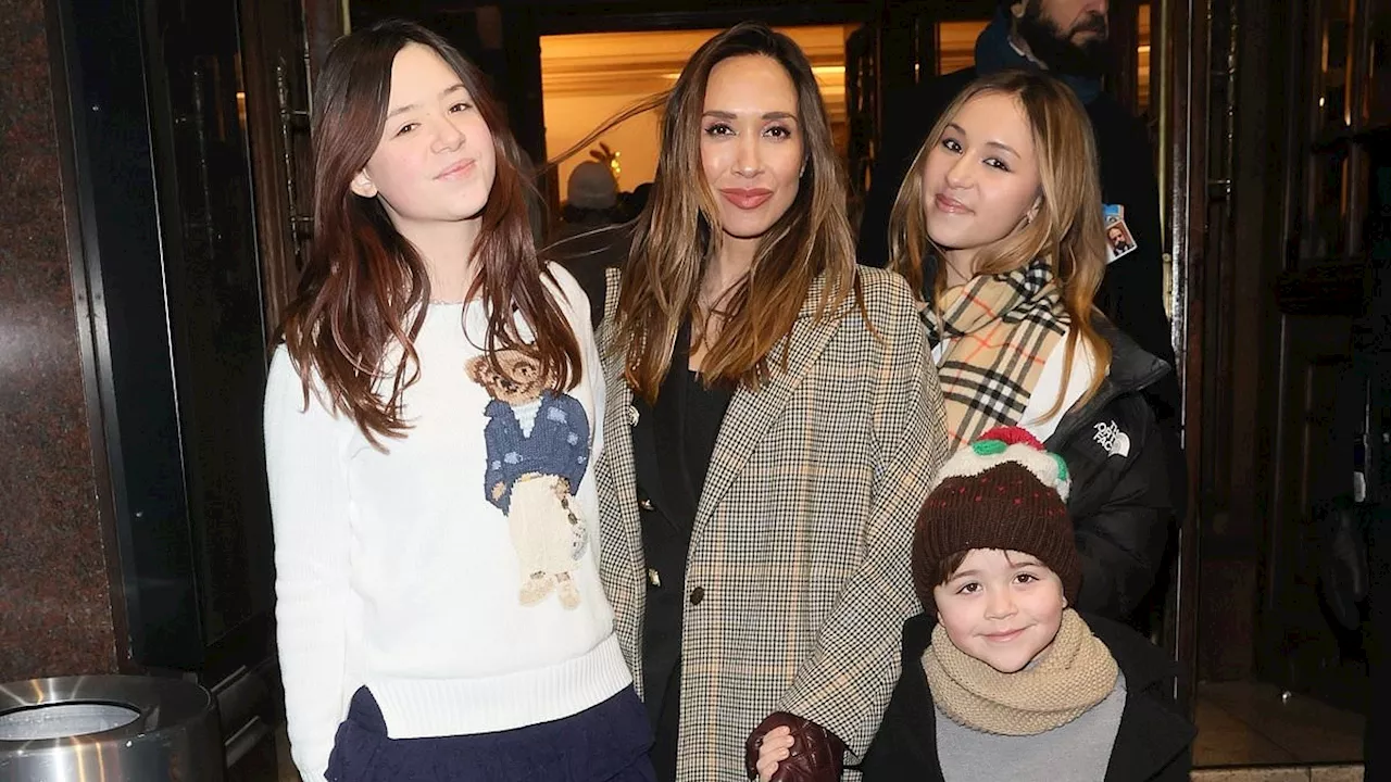 Myleene Klass enjoys festive outing with her children to see the Nutcracker