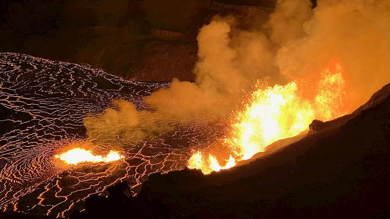 Kilauea Vulkan Ausbruch auf Big Island