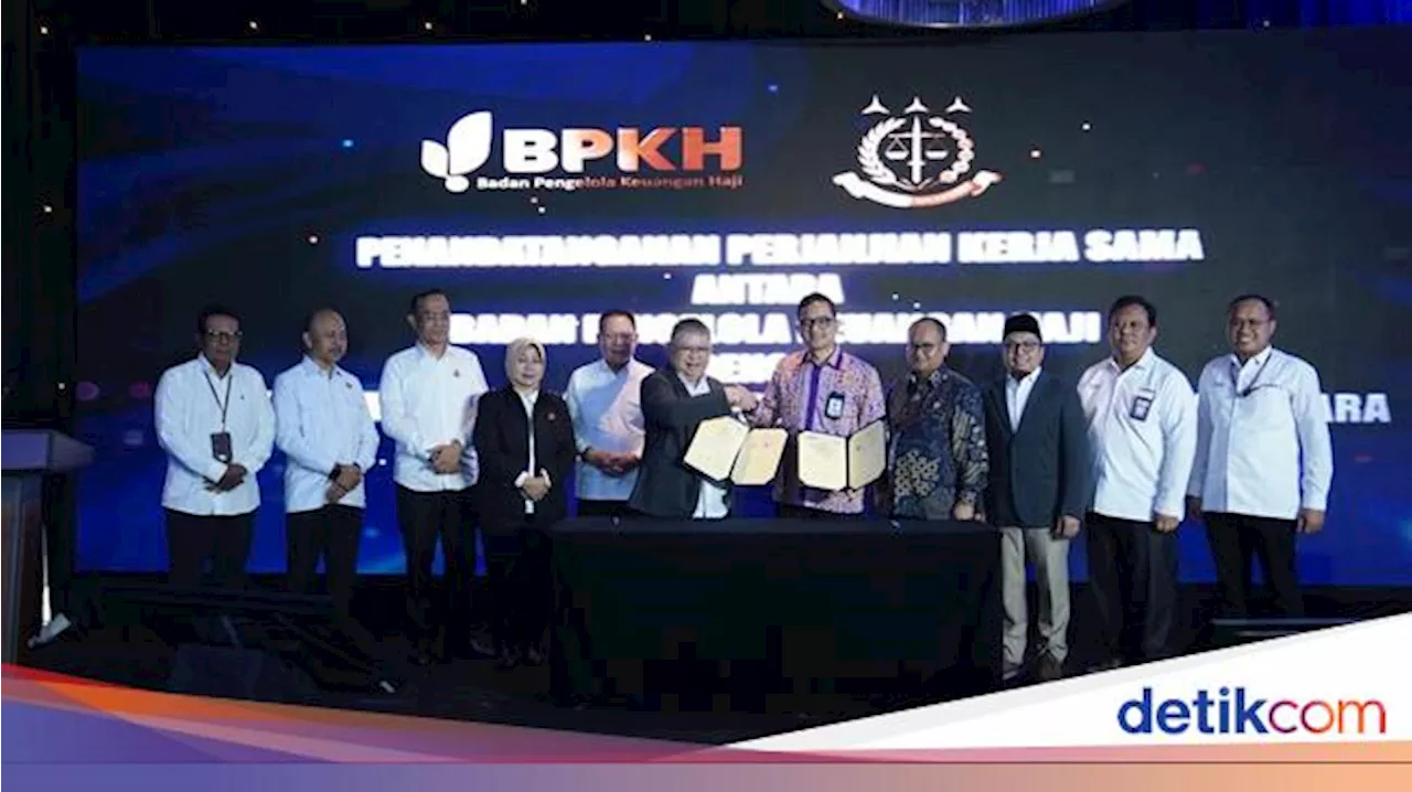 BPKH dan Kejaksaan Agung Teken PKS untuk Perkuat Tata Kelola Dana Haji