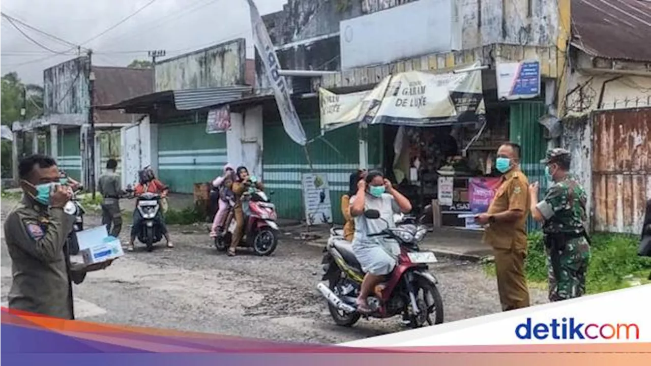 Gunung Raung Erupsi, Warga Bondowoso Diterima Masker