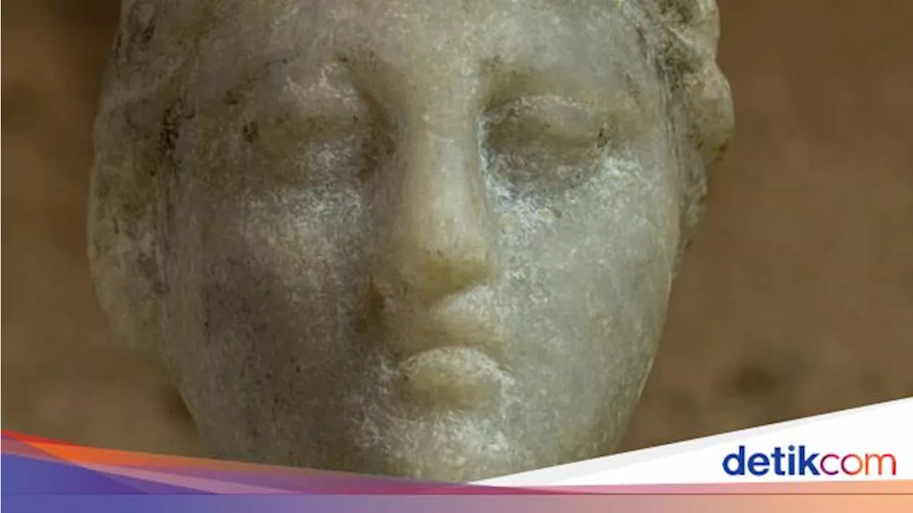 Potret Artefak Kepala Marmer Diduga Kuat Wajah Asli Cleopatra