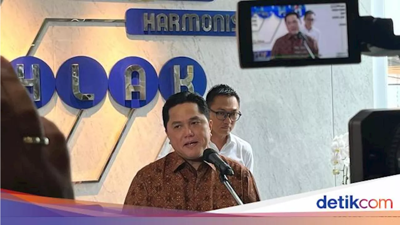 Erick Thohir Sebut Smelter Freeport Beroperasi Lagi September 2025