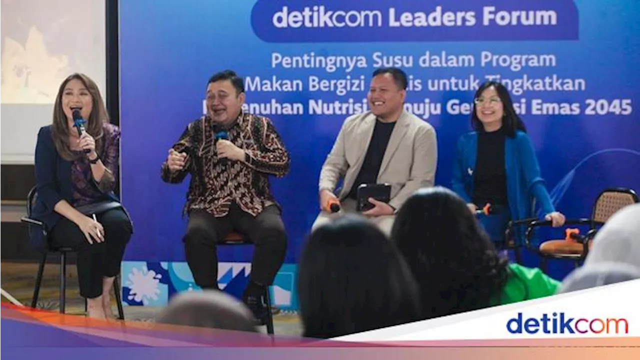 Leaders Forum Bahas Pentingnya Susu dalam Program Makan Bergizi Gratis