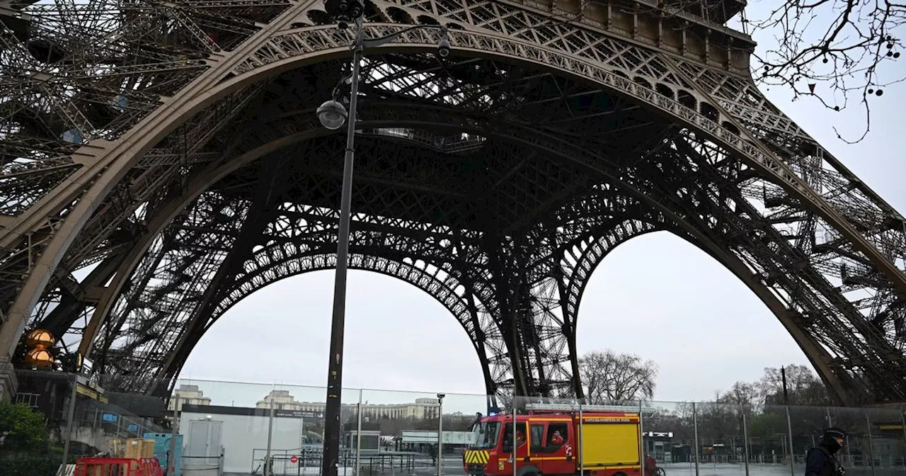 Eiffel Tower Evacuated After Fire Breaks Out in Lift Shaft