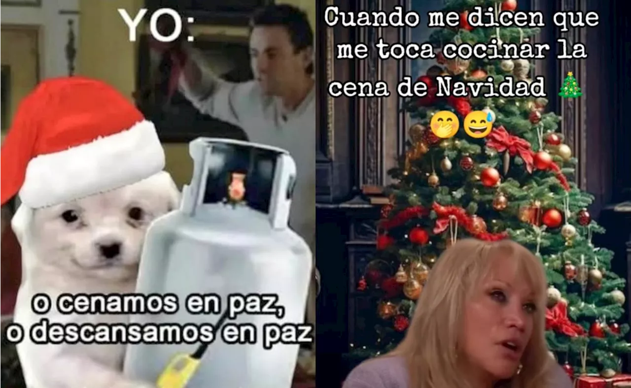 Los mejores memes para celebrar la cena navideña 2024; “todo sea por los terrenos del abuelo”