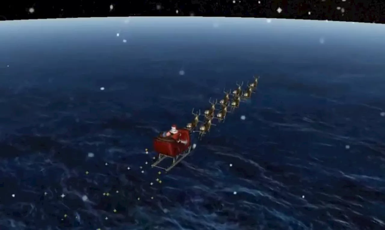 Norad Rastrea los Pasos de Santa Claus en Nochebuena