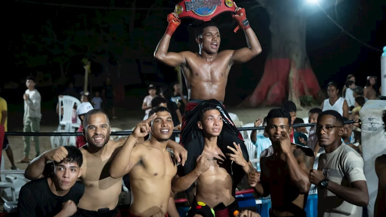 El Beach Boxing pegó con todo en Calamar