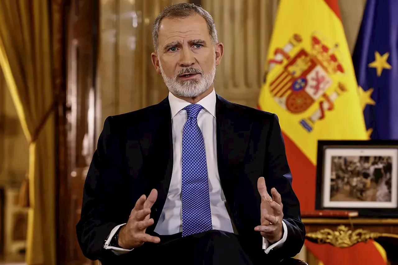 El Rey Felipe VI Graba su Mensaje Navideño desde el Palacio Real