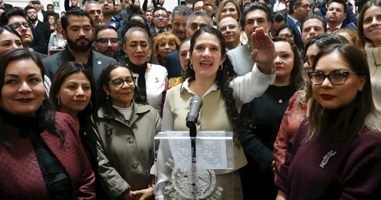 Bertha Alcalde Luján es elegida nueva fiscal de la Ciudad de México