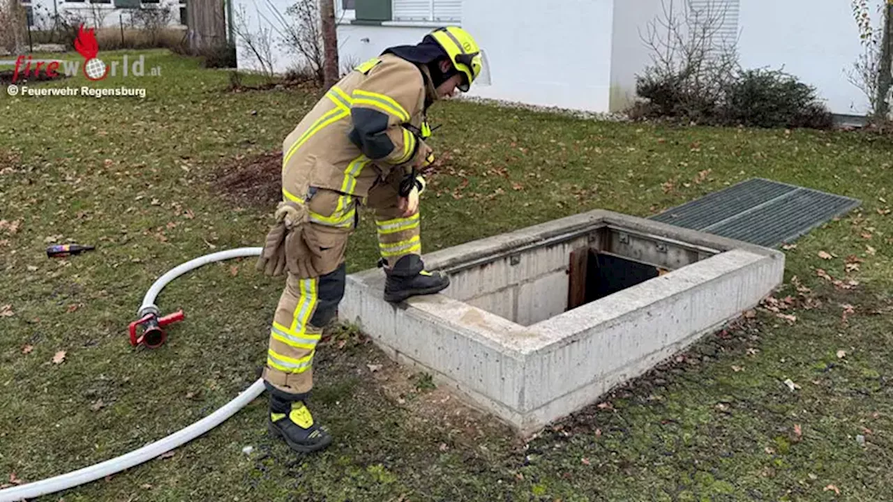 Brand in Regensburger Wohnanlage