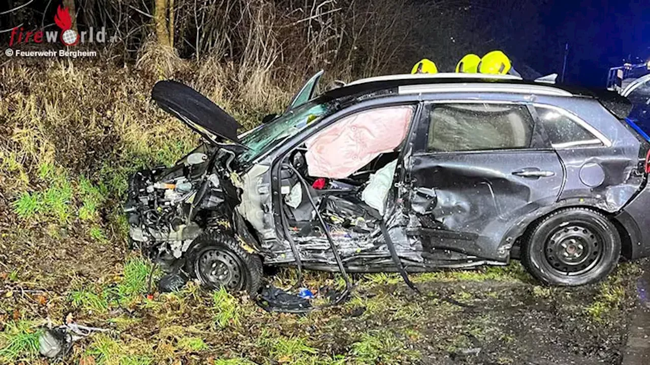 Schwerer Verkehrsunfall auf der A61 bei Bergheim - Todesopfer!