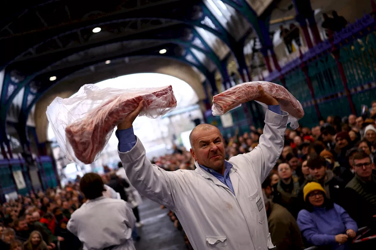 London's Smithfield Market Christmas Auction Faces Uncertain Future