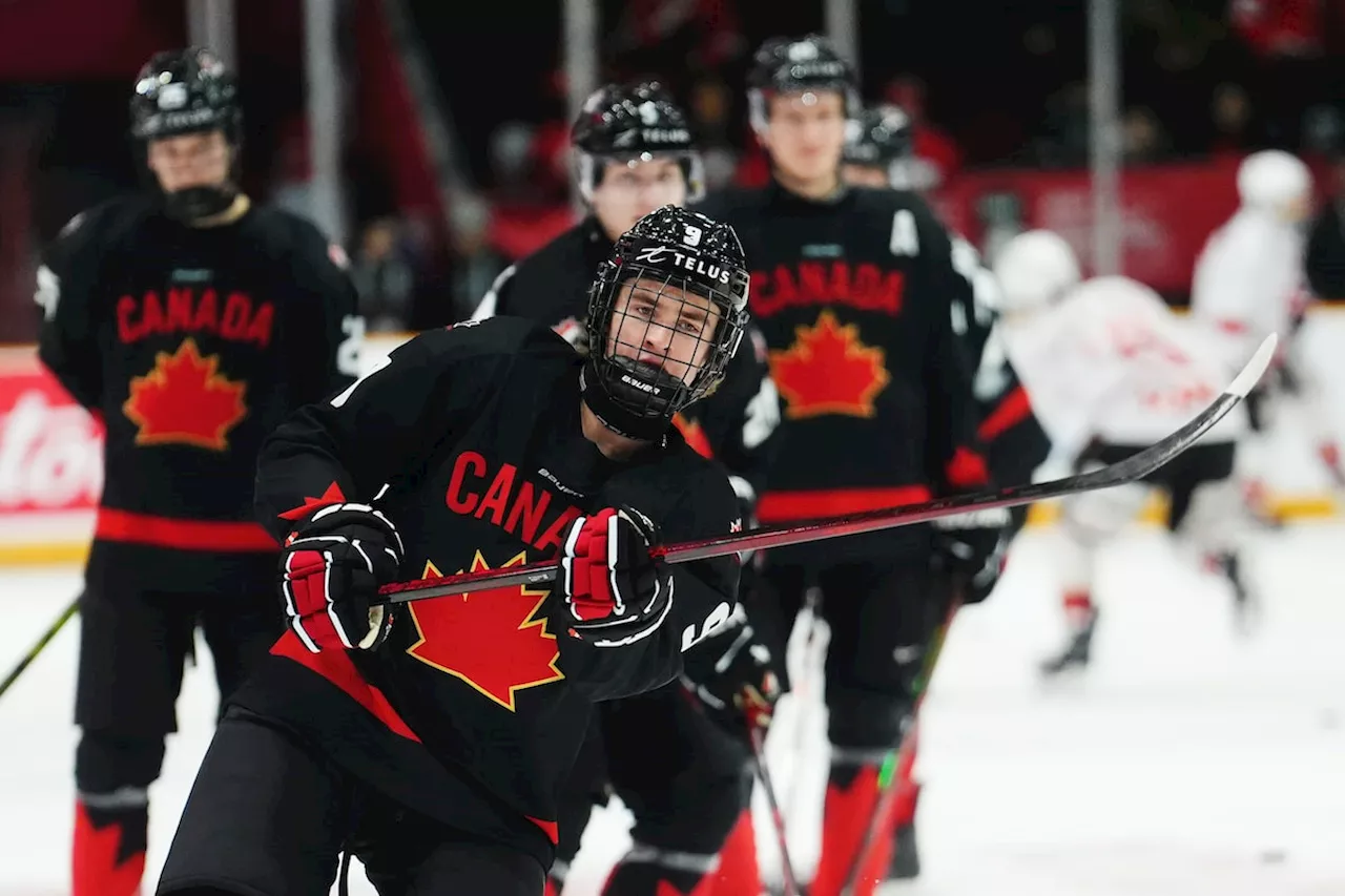 McKenna's Goal Lifts Canada Past Czechia in World Junior Pre-Tournament Play