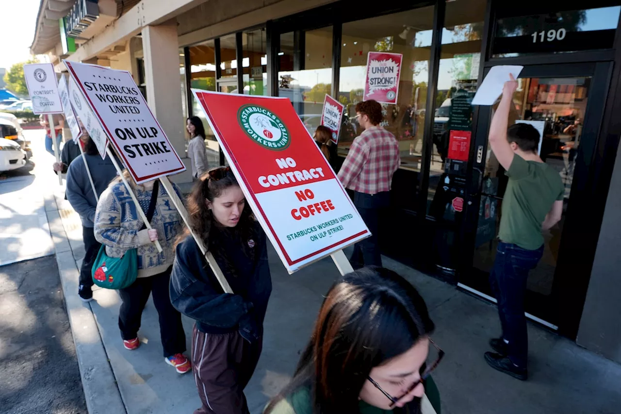 Starbucks Faces Largest-Ever Christmas Eve Strike