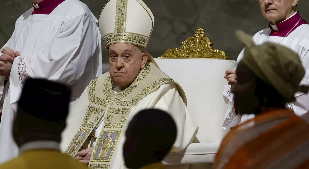 Papa Francesco apre il Giubileo 2025 con difficoltà a causa del raffreddore