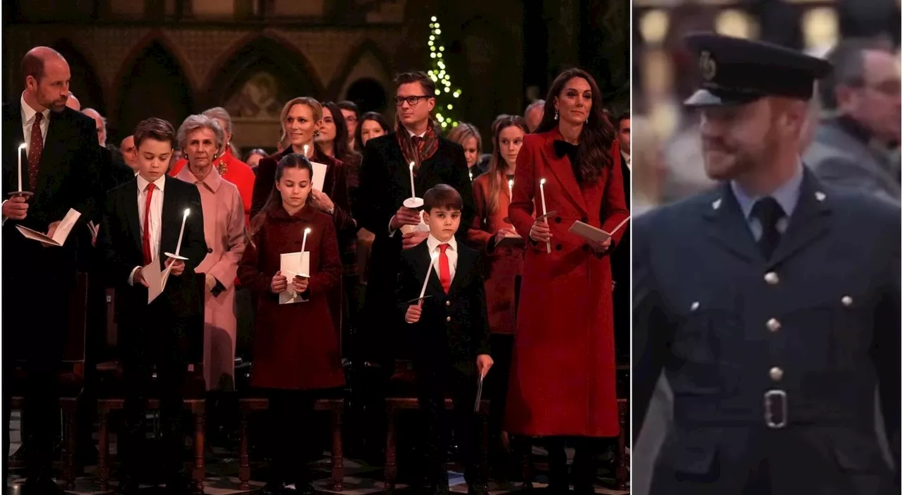 Sosia di Harry al Concerto di Natale di Kate Middleton