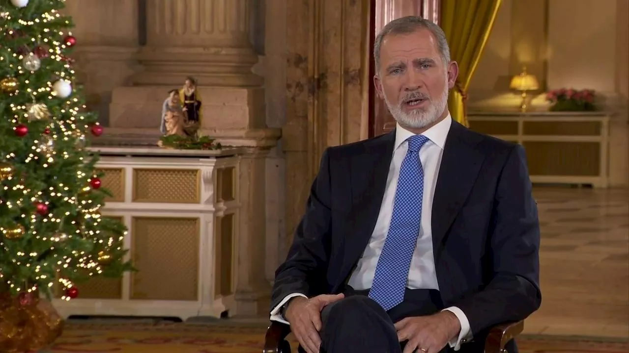 Discurso del rey Felipe VI: los momentos clave del mensaje de Navidad 2024