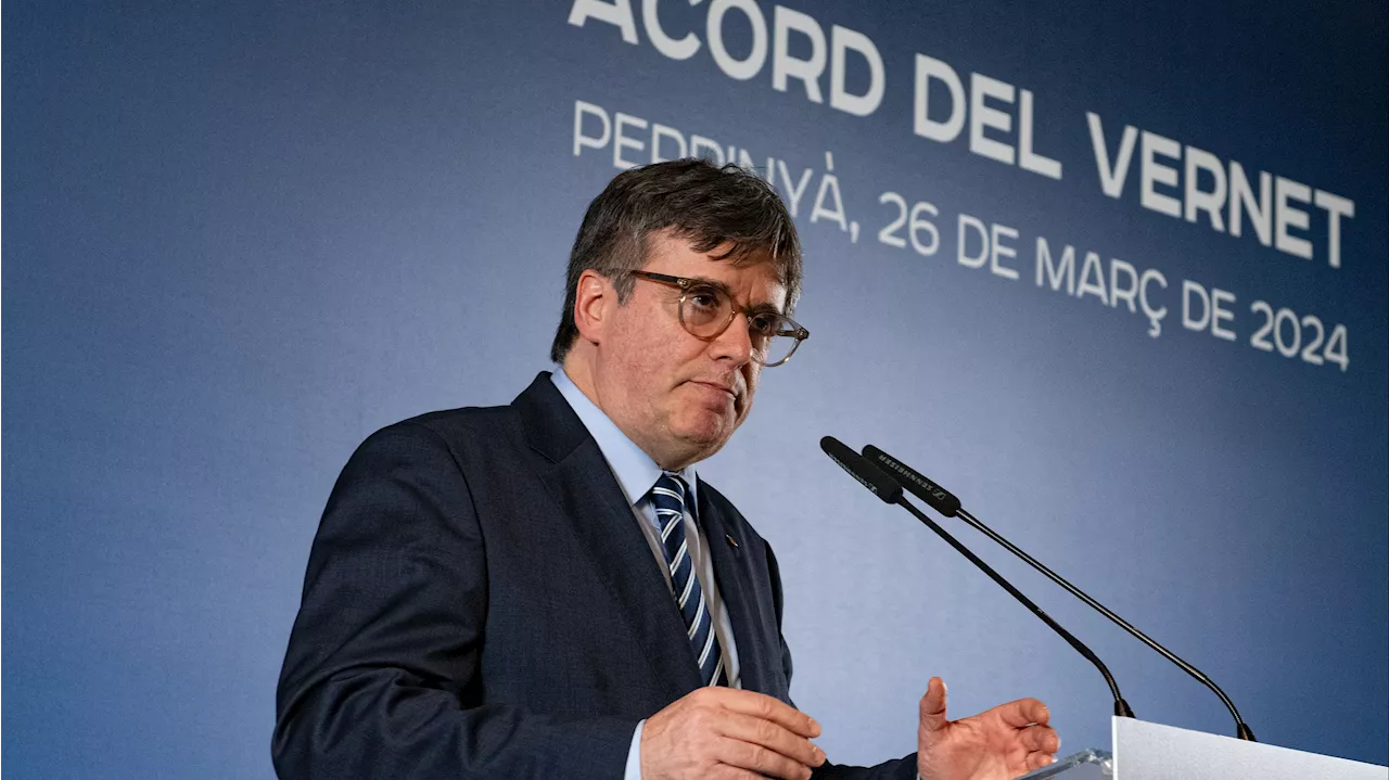 Puigdemont amenaza con retirar su apoyo al Gobierno si persiste la 'estrategia' de hundir Cataluña