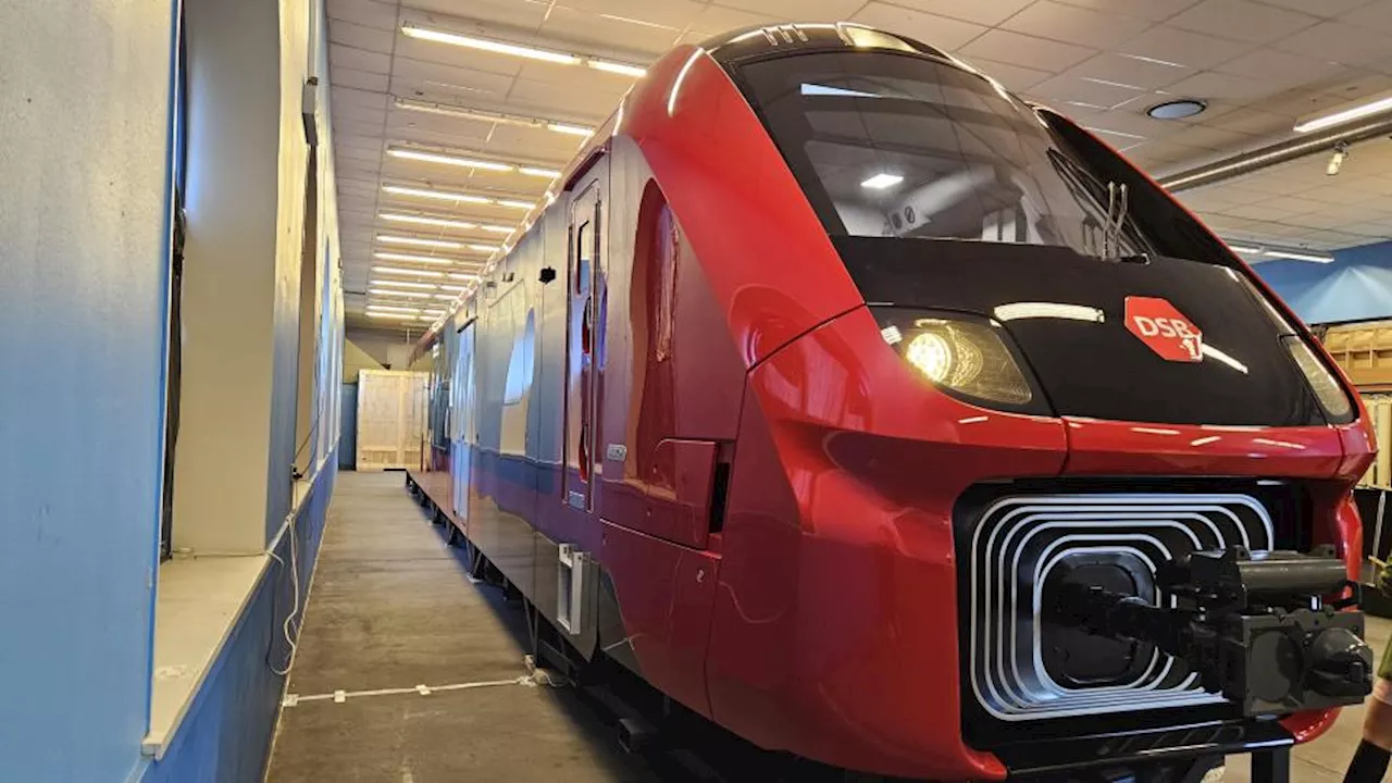 DSB afslører model af det kommende IC5-togsæt