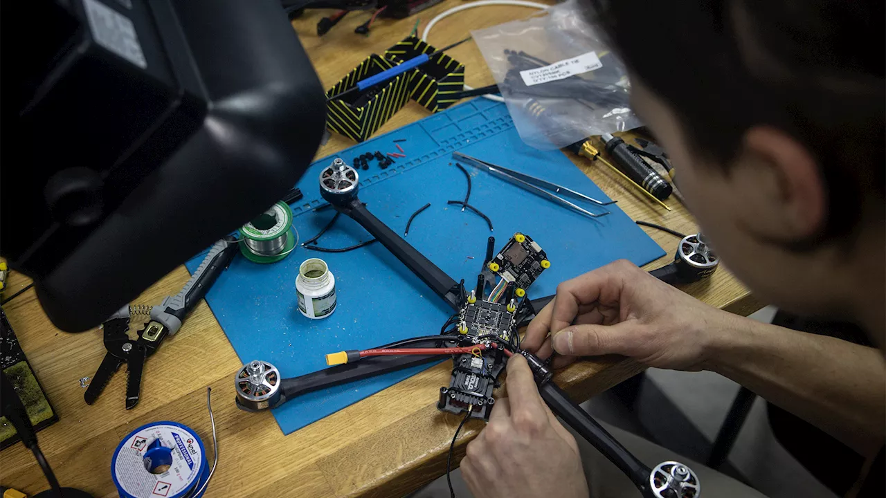 Ukrainian Business Analyst Turns to Drone Making in Support of Military