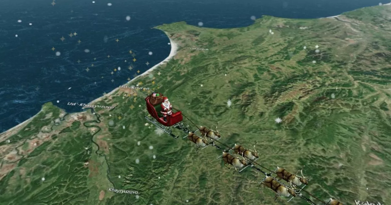 Track Santa's Journey in Real Time with NORAD