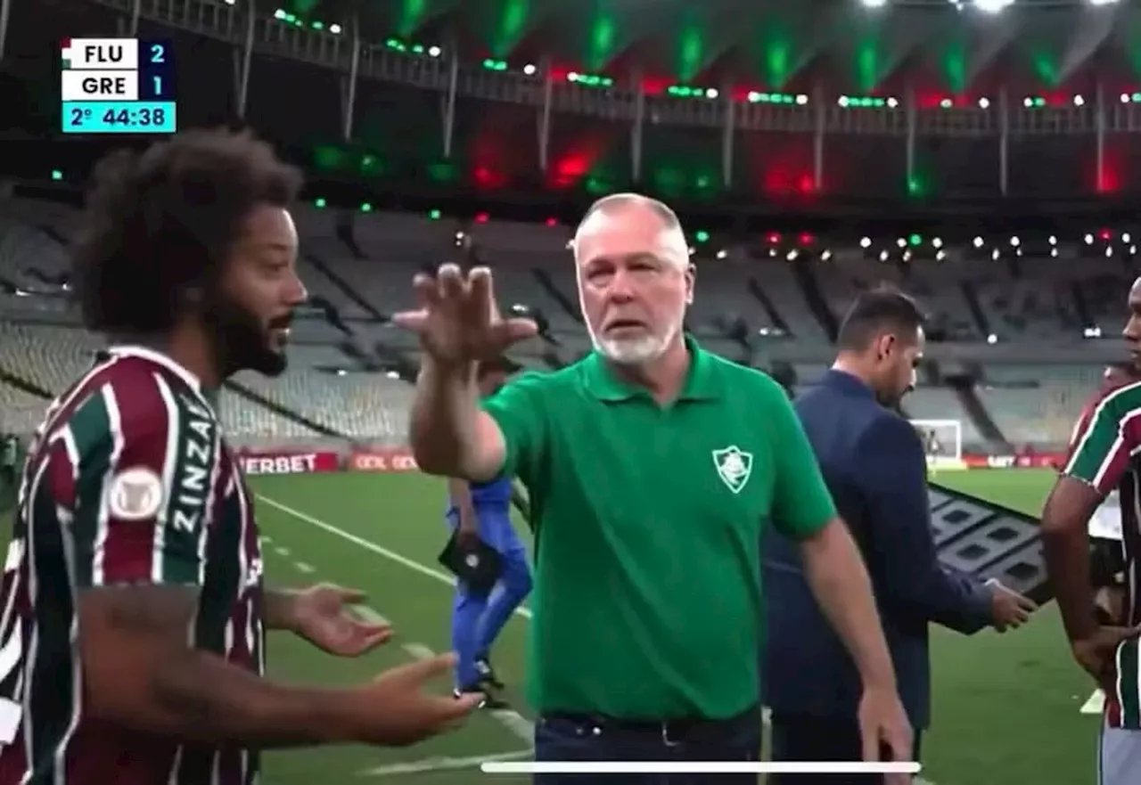 Mano Menezes relembra saída de Marcelo do Fluminense e diz que episódio na beira do campo 'não foi caso isolado'