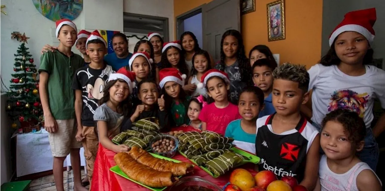 Venezuelanos no Rio celebram o Natal com sabores da pátria