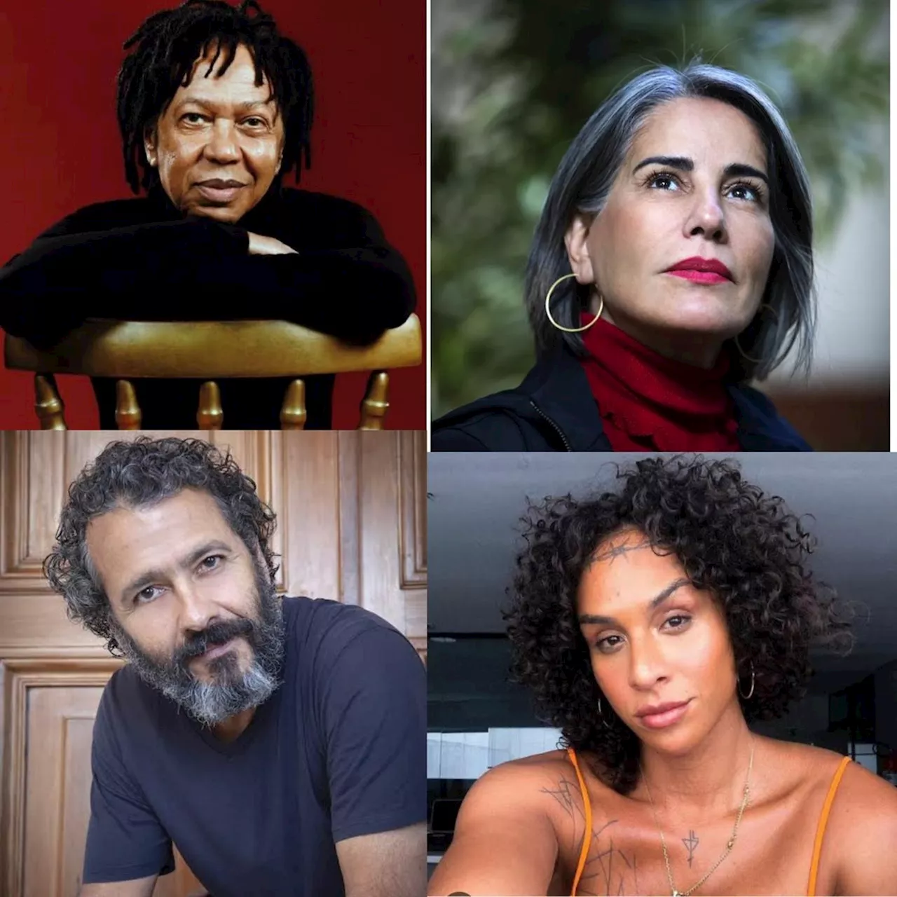 Artistas Adiantam Projetos para 2025: DJAVAN, GLÓRIA PIRES e LEANDRA LEAL na Linha de Frente