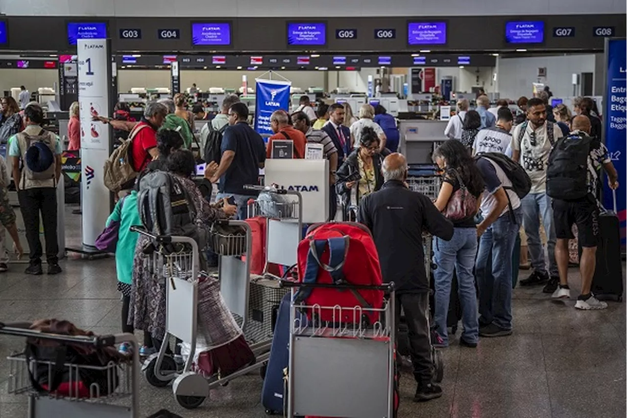 Galeão prevê recorde de passageiros estrangeiros em 2024