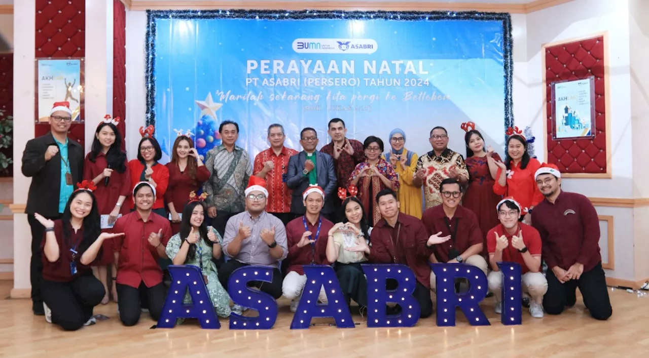 PT ASABRI Rayakan Natal 2024 dengan Semangat Solidaritas dan Harmoni