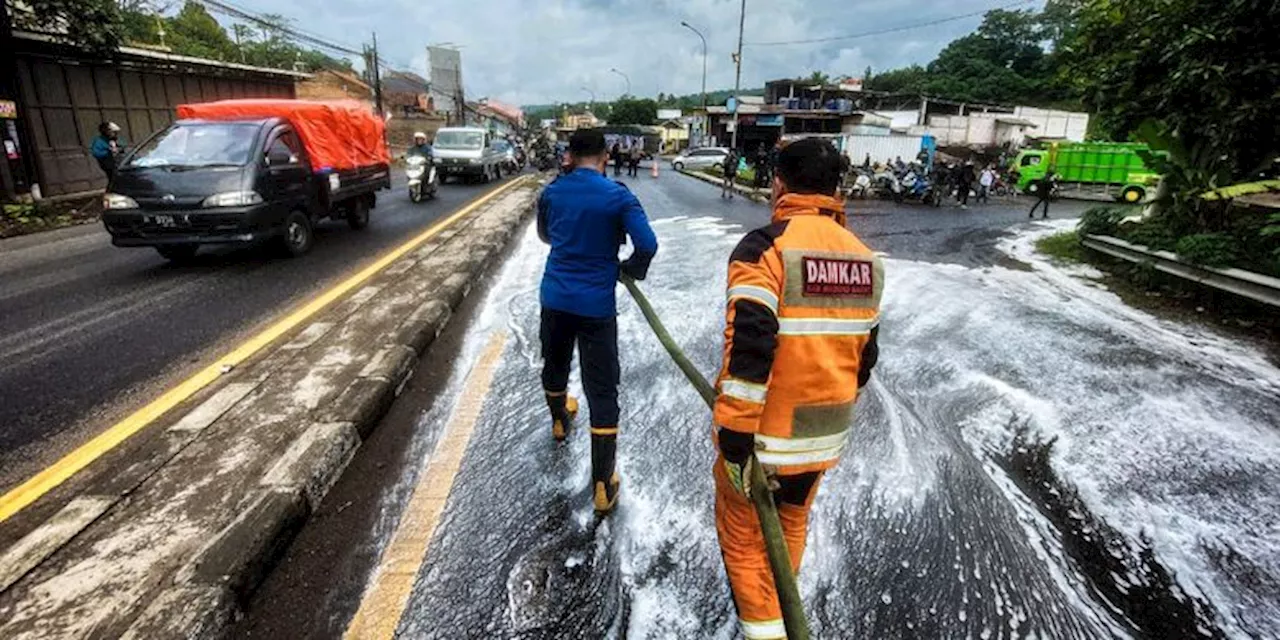 Cairan Kimia tumpah, 100 Orang Terluka di Bandung Barat