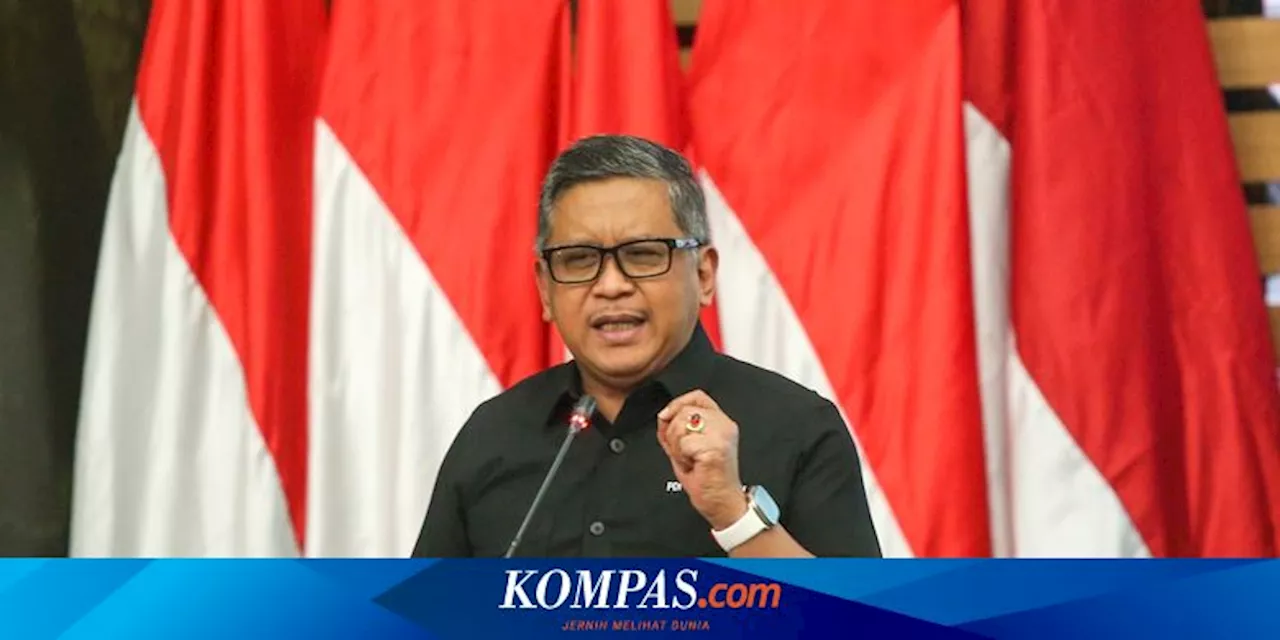 Sekjen PDI-P Hasto Kristiyanto Jadi Tersangka Suap PAW