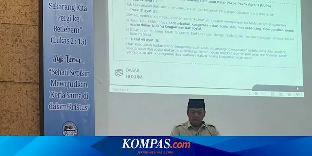 Sertifikat Tanah Bersih dan Jelas Dikantongi Gereja Kristen Pasundan