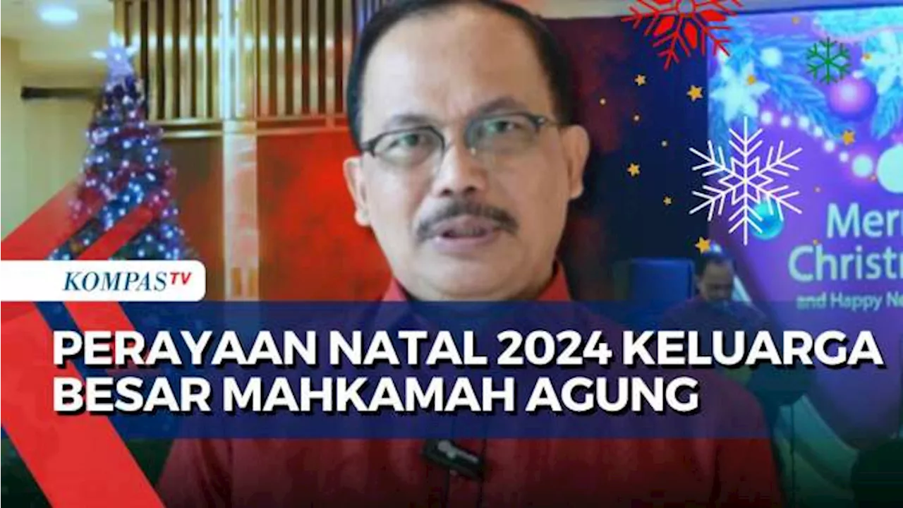 Persekutuan Keluarga Kristiani Mahkamah Agung RI Rayakan Natal 2024