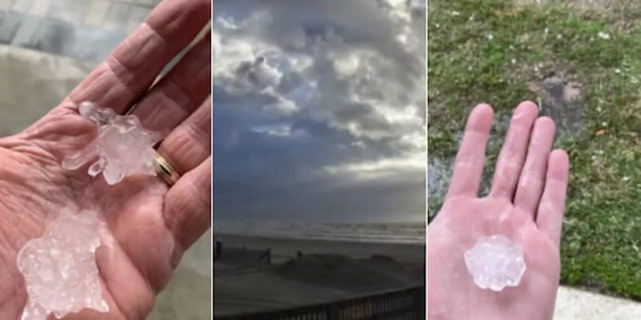 Golf-Size Hail Spotted in Cypress Area During Christmas Eve Severe Storms