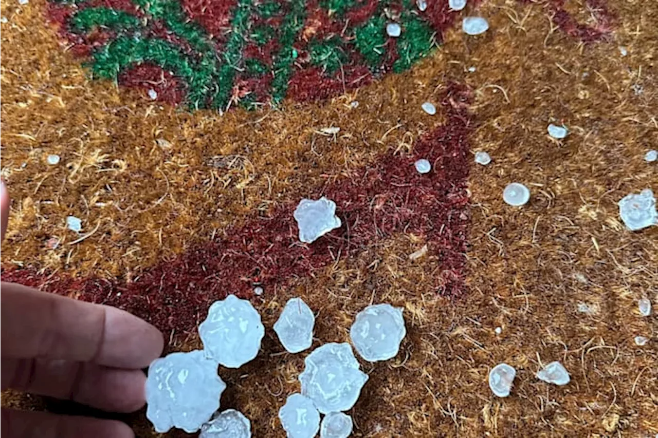 Golf-size hail spotted in Cypress area during Christmas Eve severe storms