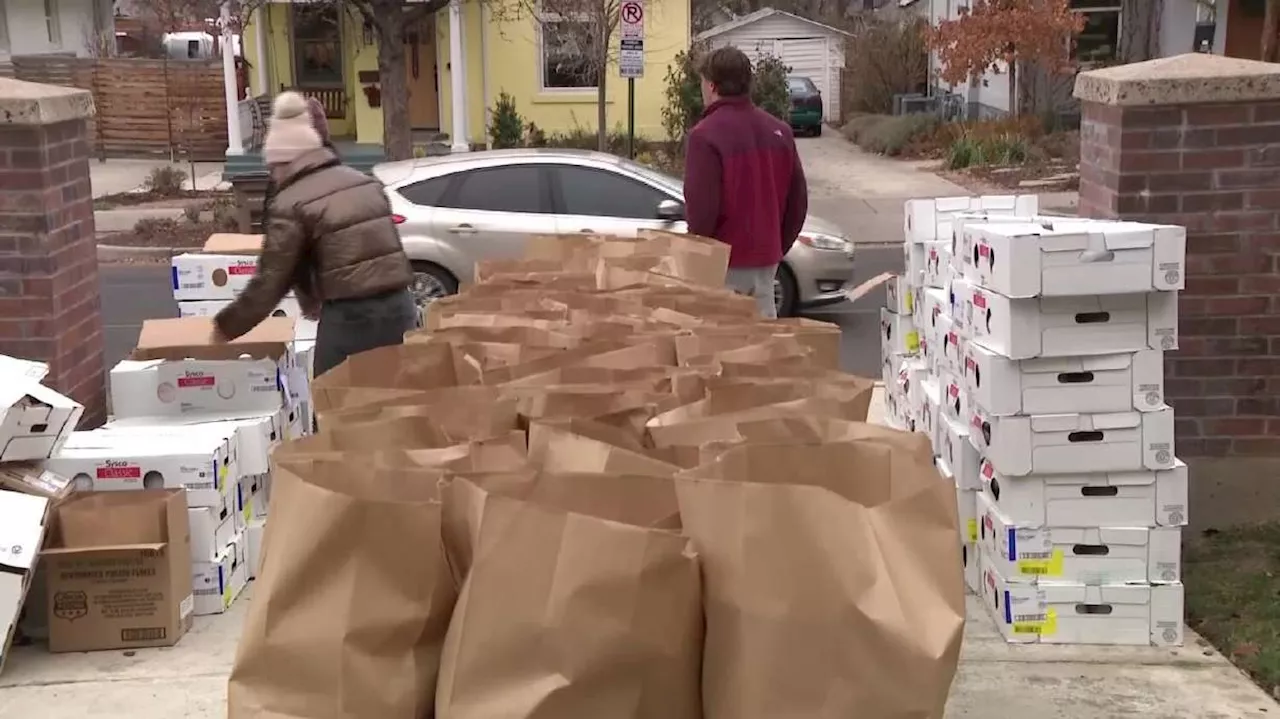 Christmas Baskets Delivered to Families in Need in Salt Lake City