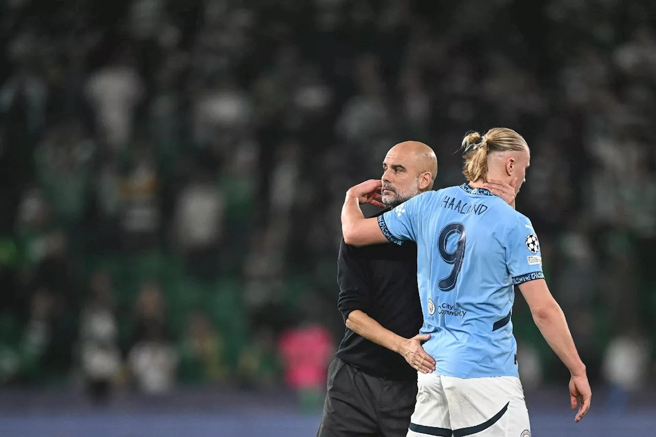 Foot: Haaland pas seul responsable des contre-performances de City, insiste Guardiola