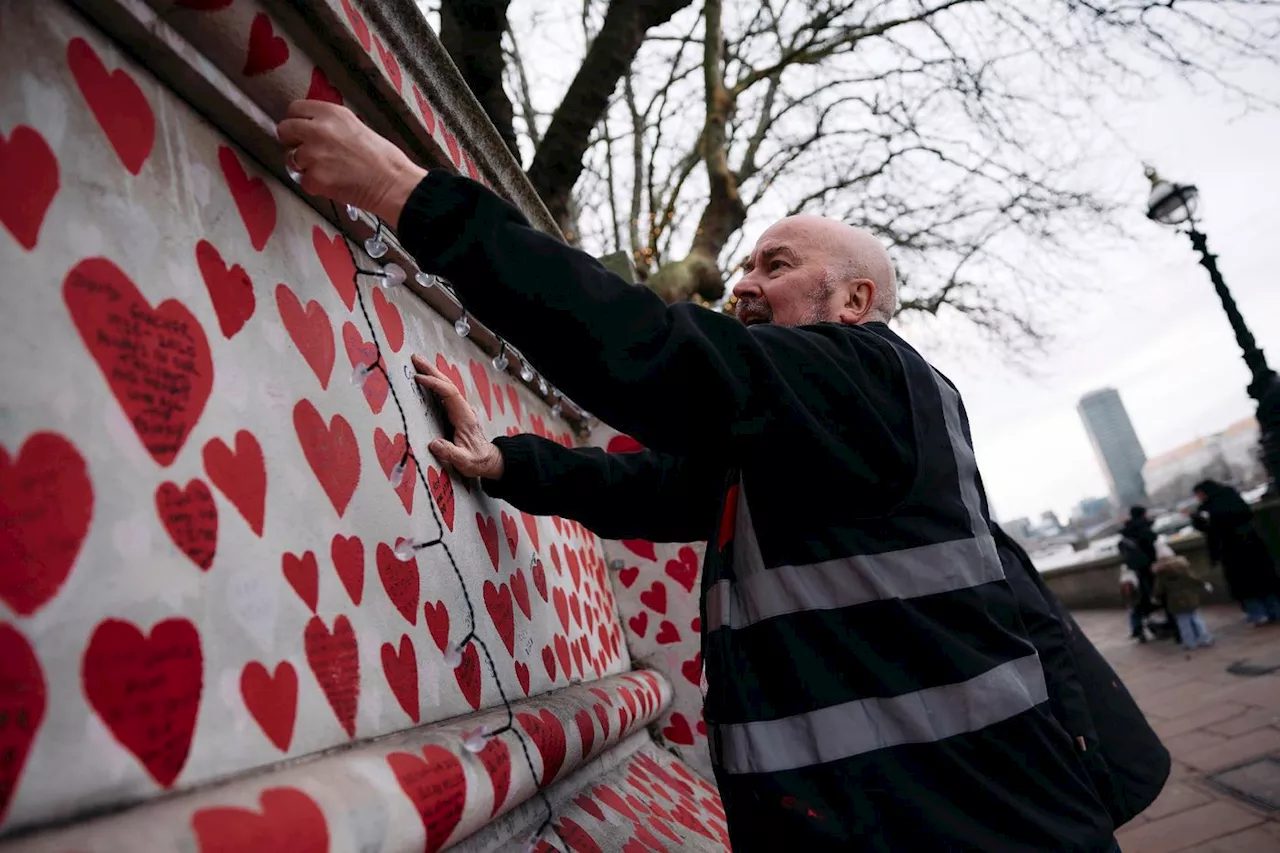 Un Mur du Souvenir pour les Victimes du Covid à Londres