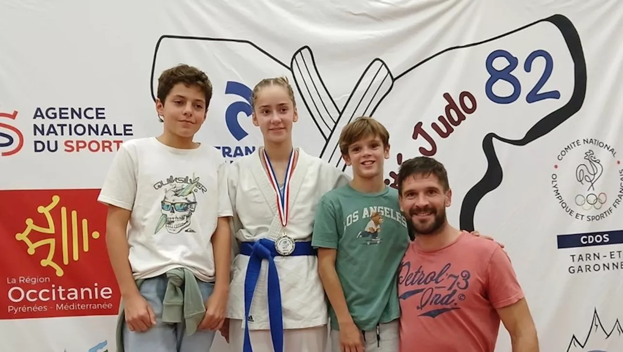 Judo : trois jeunes du club de Trie brillent, Clémentine décroche la médaille d’or