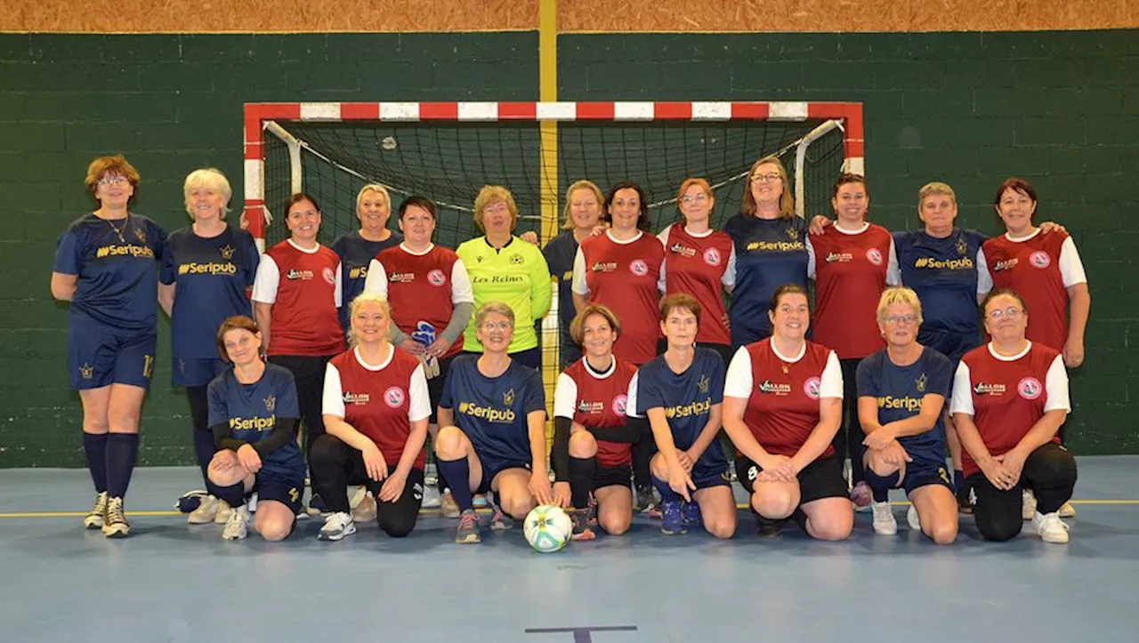 Les Drôles de Dames du Vallon s'affrontent aux Reines du Foot de Dordogne